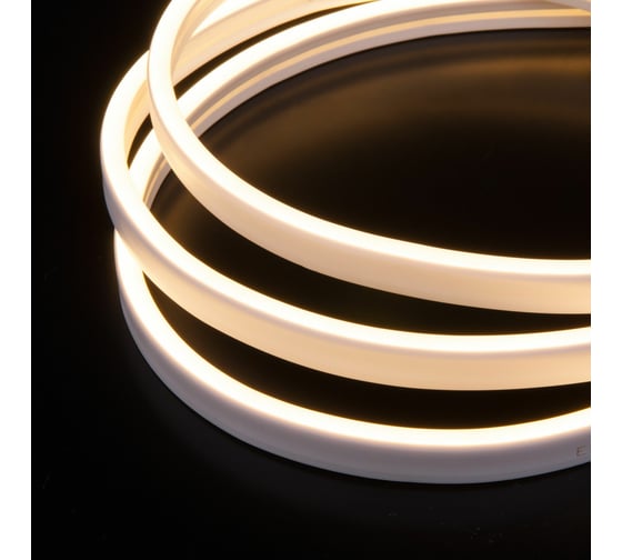 Гибкий неон с боковым свечением Elektrostandard 24V, 10W, 120Led, 2835, IP65, 3300K, теплый белый, 5 м a056258