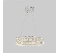 Люстра хрустальная светодиодная Eurosvet Iride 101007 LED хром a071458