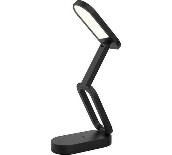 Настольный светильник UF-750 C02 Ultraflash черный 220 В, LED 24LED, аккумулятор 14352