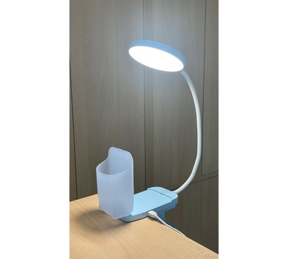 Настольный светильник UF-751 C13 ULTRAFLASH LED 7Вт, 3 уровня яркости, ССТ 14488