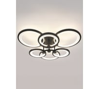 Светильник потолочный светодиодный ЭРА Модерн Odry CLL-1-117-RC BK с ДУ 117W 3000-6500К черный Б0069752