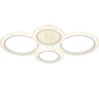 Светильник потолочный светодиодный ЭРА Модерн Ring CLL-1-59-RC WH с ДУ 59W 3000-6500К белый Б0069748