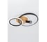 Светильник потолочный светодиодный ЭРА Модерн Rondo CLL-1-85-RC BK с ДУ 85W 3000-6500К черный/дерево Б0069745 5