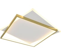 Светильник потолочный светодиодный ЭРА Модерн Lima CLL-1-82-RC WH+GD с ДУ 82W 3000-6500К белый/золото Б0069755