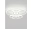 Светильник потолочный светодиодный ЭРА Модерн Ring CLL-1-90-RC WH с ДУ 90W 3000-6500К белый Б0069749 2