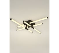 Светильник потолочный светодиодный ЭРА Модерн Fliss CLL-1 72W 3K-6K RC BK с ду черный Б0069744