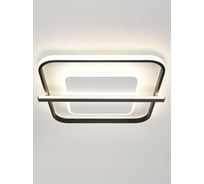 Светильник потолочный светодиодный ЭРА Модерн Franco CLL-1-107W 3K-6K RC BK с ДУ черный Б0069746