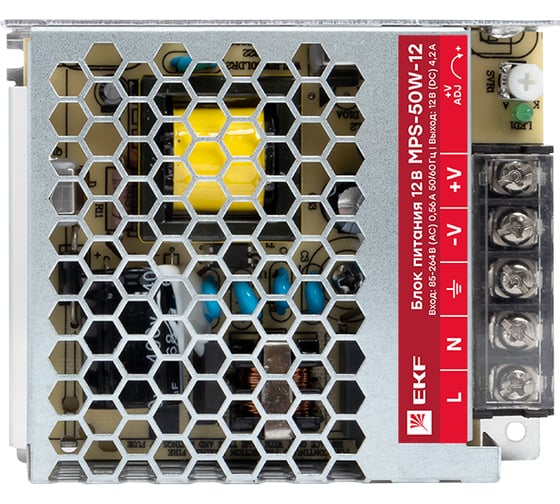 Блок питания EKF 12В MPS-50W-12 Proxima mps-50w-12