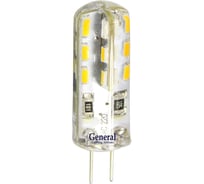 Лампа светодиодная капсульная General Lighting Systems GLDEN-G4-3-S-220-4500 G4 3Вт 115Лм 4500К 220В 10шт 685027
