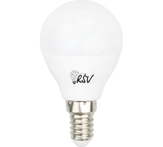 Светодиодная лампа RSV P45-7W-6500K-E14 100307