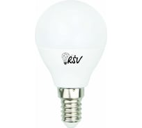 Светодиодная лампа RSV P45-7W-6500K-E27 100308