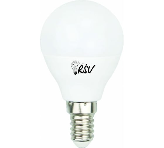 Светодиодная лампа RSV P45-7W-6500K-E27 100308