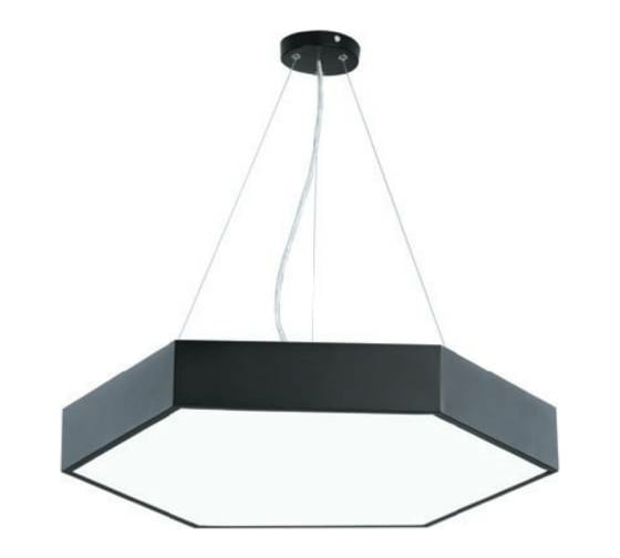 Светодиодный светильник ЭРА Geometria Hexagon SPO-122-B-40K-066 66Вт 4000К 4800Лм черный Б0050553 1