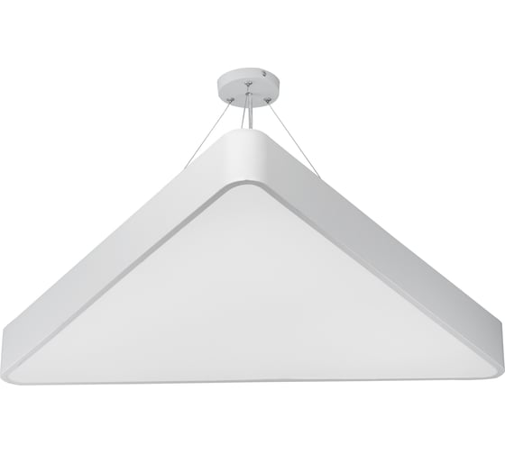 Светодиодный светильник ЭРА Geometria Delta SPO152W40K048 48Вт 4000К 3500Лм IP40 белый Б0050576
