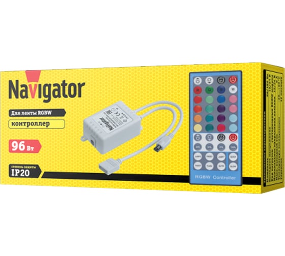 Контроллер Navigator ND-CWRGB96IR-IP20-12V 14469