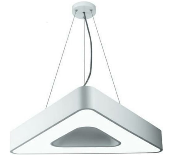 Светодиодный светильник ЭРА Geometria Delta SPO153W40K030 30Вт 4000К 2100Лм IP40 белый Б0050578