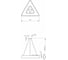Светодиодный светильник ЭРА Geometria Delta SPO153W40K030 30Вт 4000К 2100Лм IP40 белый Б0050578 4
