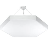 Светодиодный светильник ЭРА Geometria Hexagon SPO-121-W-40K-038 38Вт 4000К 4000Лм белый Б0050550