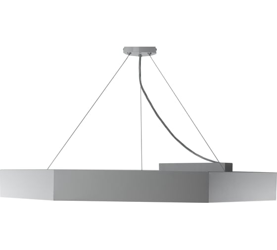 Светодиодный светильник ЭРА Geometria Hexagon SPO-121-W-40K-038 38Вт 4000К 4000Лм белый Б0050550