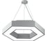 Светодиодный светильник ЭРА Geometria Hexagon SPO-123-W-40K-045 45Вт 4000К 2500Лм белый Б0050554 1