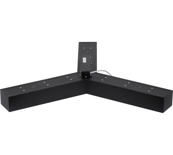 Светодиодный светильник ЭРА Geometria Igrek SPO142B40K044 44Вт 4000К 3000Лм IP40 черный Б0050569