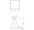 Светодиодный светильник ЭРА Geometria Quadro SPO-163-W-40K-050 50Вт 4000К 3700Лм белый Б0050586 7