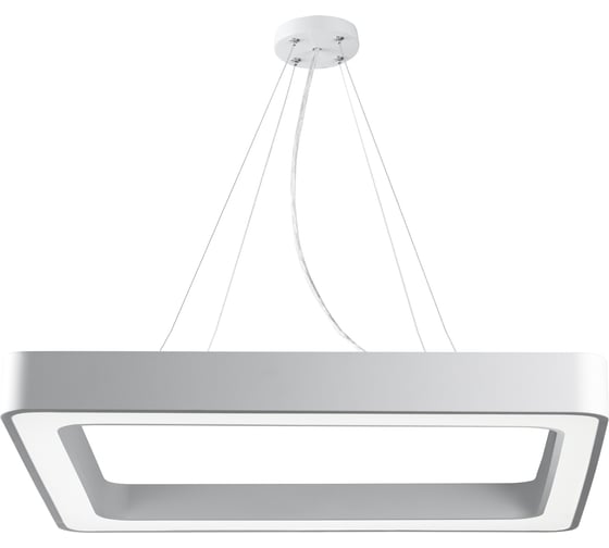 Светодиодный светильник ЭРА Geometria Quadro SPO-162-W-40K-070 70Вт 4200Лм IP40 белый Б0050584 1