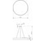 Светодиодный светильник ЭРА Geometria Ring SPO-132-W-40K-088 88Вт 4000К 6000Лм белый Б0050560 6