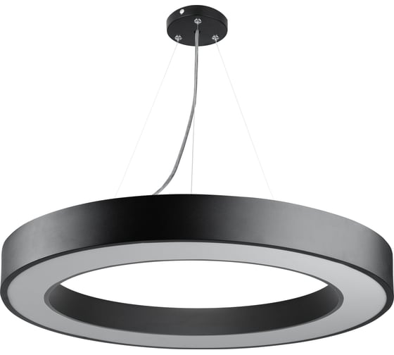Светодиодный светильник ЭРА Geometria Ring SPO-133-B-40K-045 45Вт 4000К 3200Лм IP40 черный Б0050563