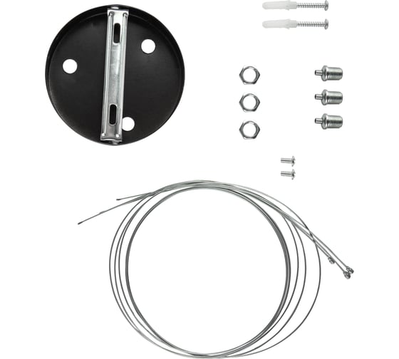 Светодиодный светильник ЭРА Geometria Ring SPO-134-B-40K-056 56Вт 4000К 4200Лм черный Б0050565