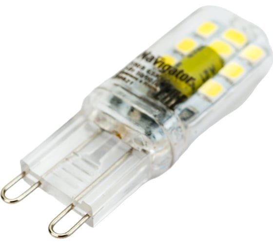 Лампа Navigator NLL-P-G9-3-230-6.5K-NF без пульсаций 80250