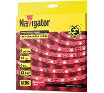 Лента Navigator СД 14 472 NLS-2835RST72-6-IP20-12V 5 м 14472