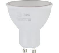 Светодиодная лампочка ЭРА RED LINE LED MR16-5W-840-GU10 R софит нейтральный белый свет Б0050689