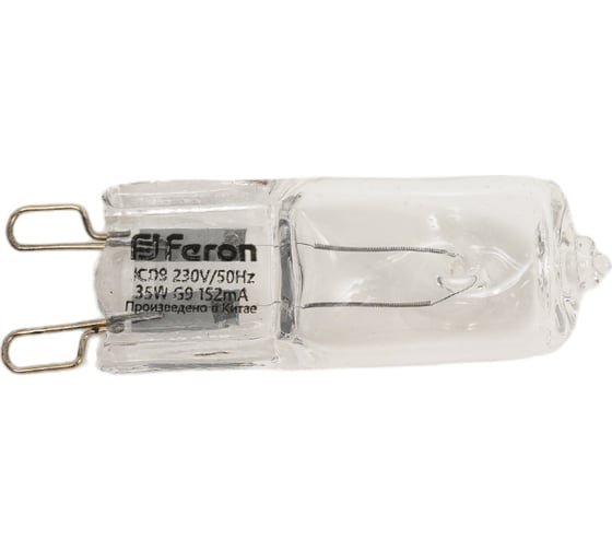 Галогенная лампа FERON JCD9 JCD G9 35W, 100 шт, 02315 1