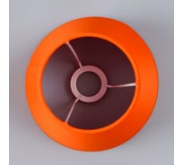 Абажур RISALUX Е14 оранжевый 15,5х15,5х13,7 см 5469686