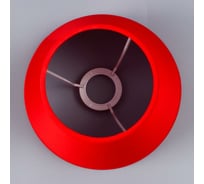 Абажур RISALUX Е14 красный 15,5х15,5х13,7 см 5469682