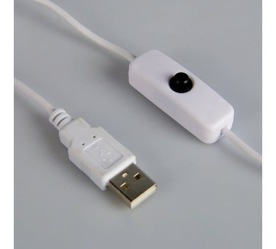 Лампа на прищепке RISALUX Свет зеленый 13LED 1,5W провод USB 4x9x31,5 см 2562920