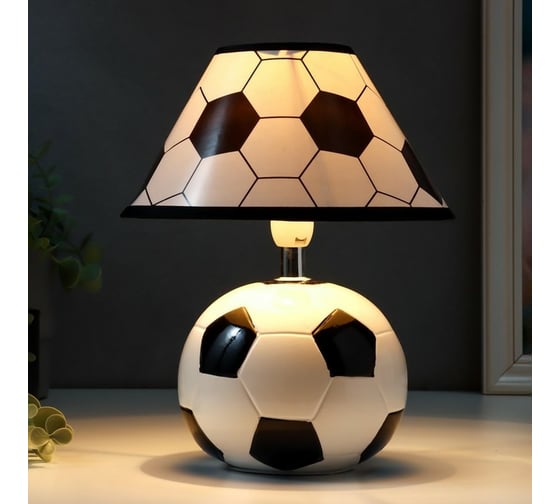 Настольная лампа RISALUX "Для футболиста" 1x40W E14 20x20x26 см 2541244
