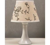 Настольная лампа RISALUX 16152/1 E27 40Вт белый 19х19х29,5 см 5150262