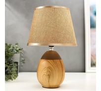 Настольная лампа RISALUX 16305/1BR E14 40Вт светлое дерево 20х20х31 см 5448936
