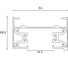 Шинопровод Hesby Lighting накладной однофазный Skylite HSBL_0212 2