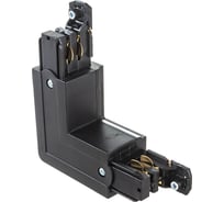 Коннектор для трехфазного шинопровода ЭРА STR-30-B-CN-LE LE угловой, наружный, черный, Б0049722