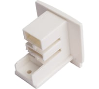 Коннектор для трехфазного шинопровода ЭРА STR-30-W-CN-C типа C, заглушка, белый Б0049714