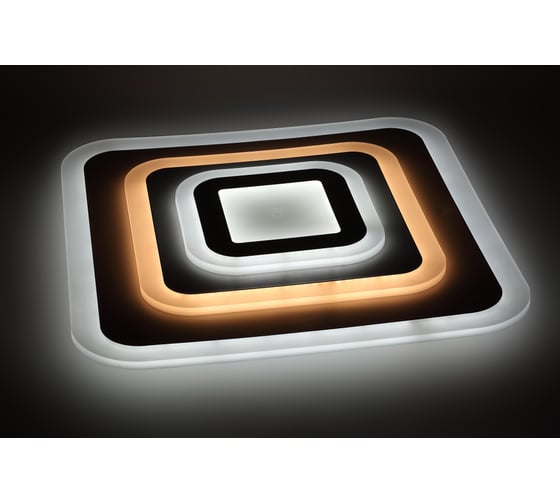 Потолочный светильник ЭРА светодиодный GEO с ДУ SPB6 GEO 3 RC75 75Вт 3000-6500К Б0050922