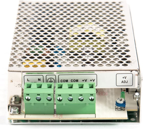 Источник питания Моллюск 12/5 IP20 DIN 12В, 5А, сетевое U=100-240В. DIN-рейка 843