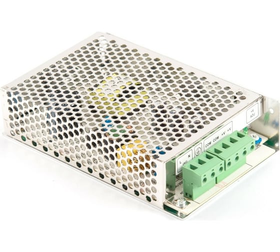 Источник питания Моллюск 12/5 IP20 DIN 12В, 5А, сетевое U=100-240В. DIN-рейка 843