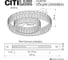 Люстра хрустальная Citilux PALANT LED чёрный+бронза CL325152 15