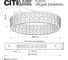 Люстра хрустальная Citilux PALANT LED чёрный+бронза CL325142 15