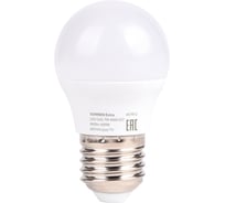 Лампа светодиодная SONNEN EXTRA 7 (60) Вт E27 шар нейтральный белый LED G45-7W-4000-Е27, 457912