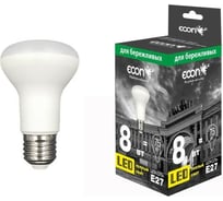 Светодиодная лампа ECON LED R63 8Вт E27 3000K ES 758021